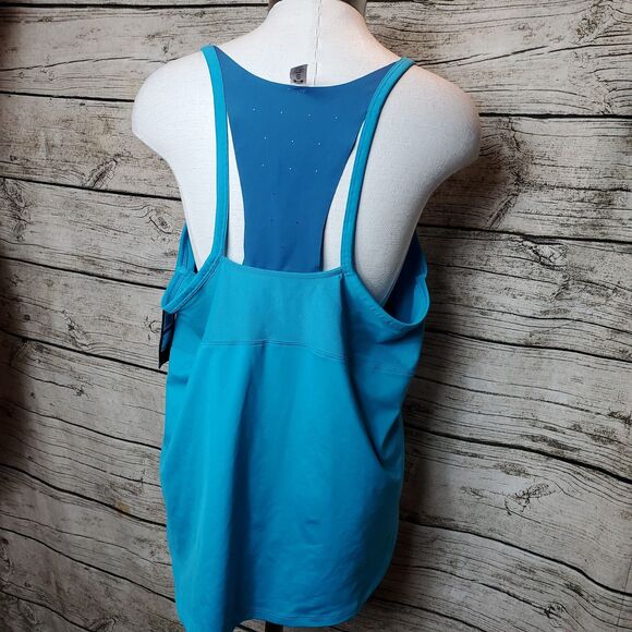 Tear Away Heat Gear Blue Loose Tank Top Size XL NWT Reg $45.00 - Picture 3 of 5